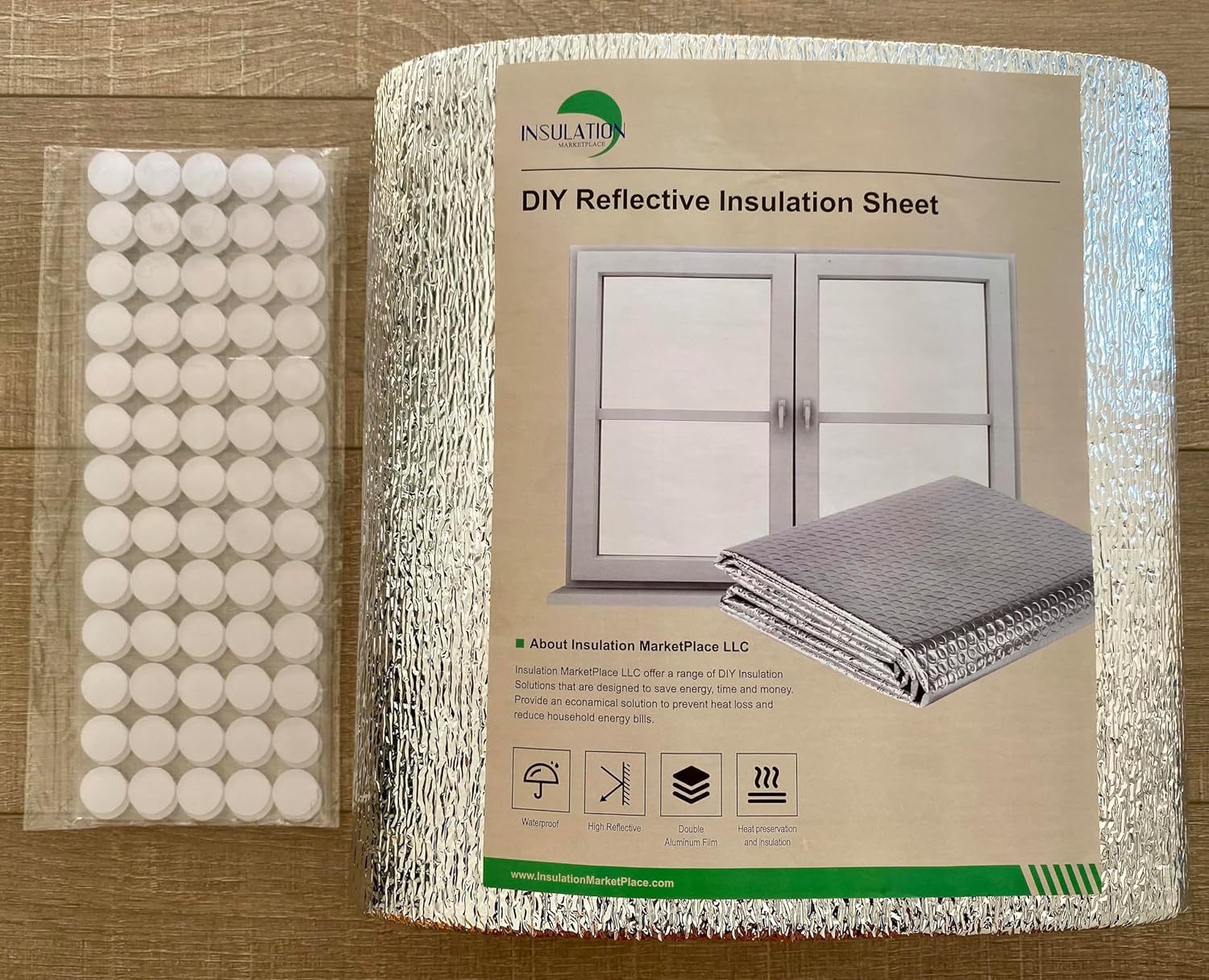 DIY Reflective Insulation Sheet Foam Core