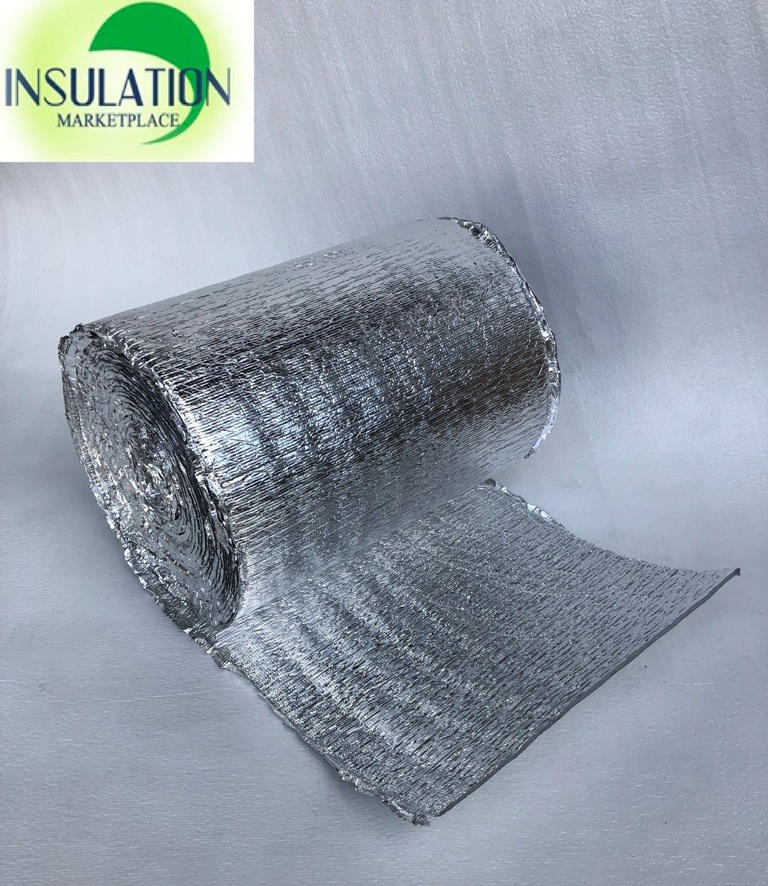 Smartshield Mm Reflective Insulation Roll Foam Core Radiant Barrier Commercial Grade Pure